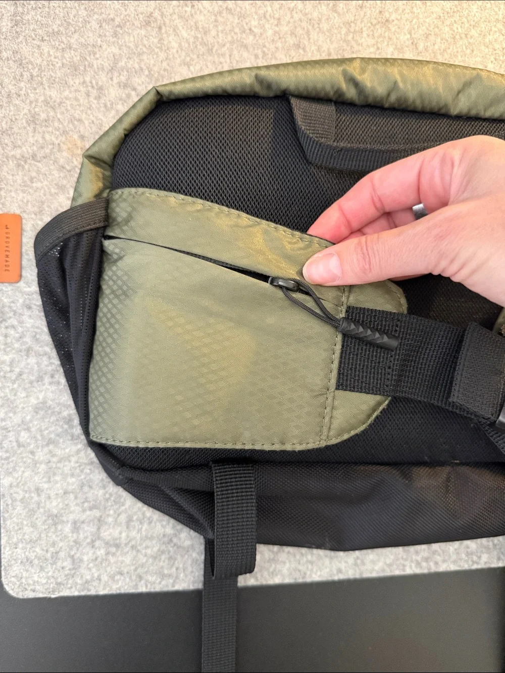 Jordan Brand Jumpman Air Crossbody Bag, Olive/green